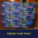 Quickdri swim towels