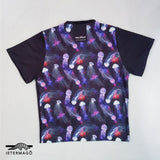 colourful galaxy jellyfish t-shirt Ietermago