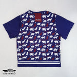 Navy blue animal t-shirt Ietermago