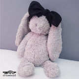 Plain black bow headband Ietermago