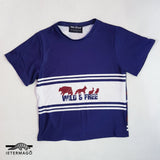 Navy blue animal t-shirt Ietermago