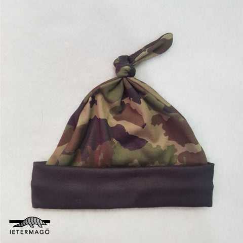 Camo knotted beanie Ietermago