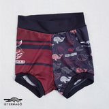 Black maroon whale bumsie Ietermago