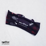 Black whale bow headband Ietermago