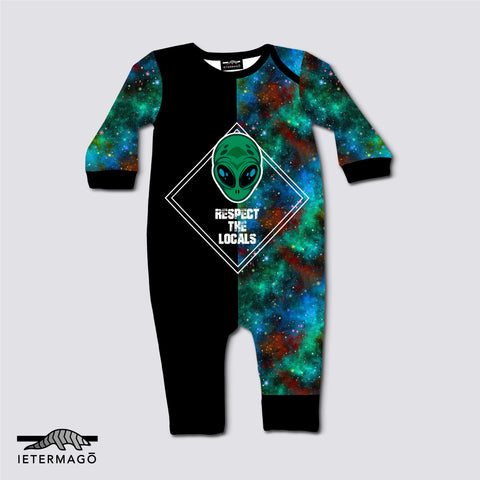 Galaxy long sleeve romper Ietermago