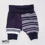 Black white tribal shorts Ietermago