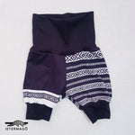 Black white tribal shorts Ietermago