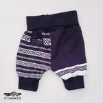 Black white tribal shorts Ietermago