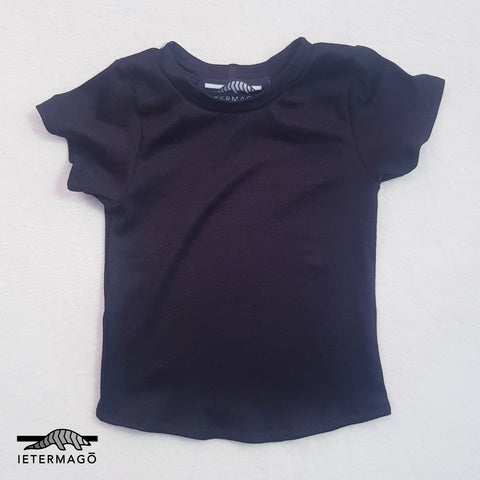 Plain black t-shirt Ietermago