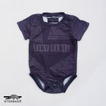 Dark grey tribal babygrow Ietermago