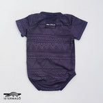 Dark grey tribal babygrow Ietermago