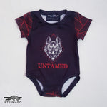 Black wolf babygrow Ietermago