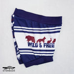 Navy blue animal bumsie Ietermago