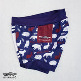 Navy blue animal bumsie Ietermago